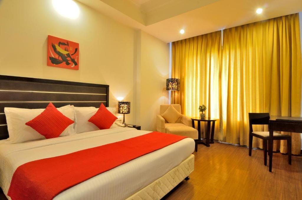 Hotel Gross Inn Near Igi Airport Yeni Delhi Dış mekan fotoğraf