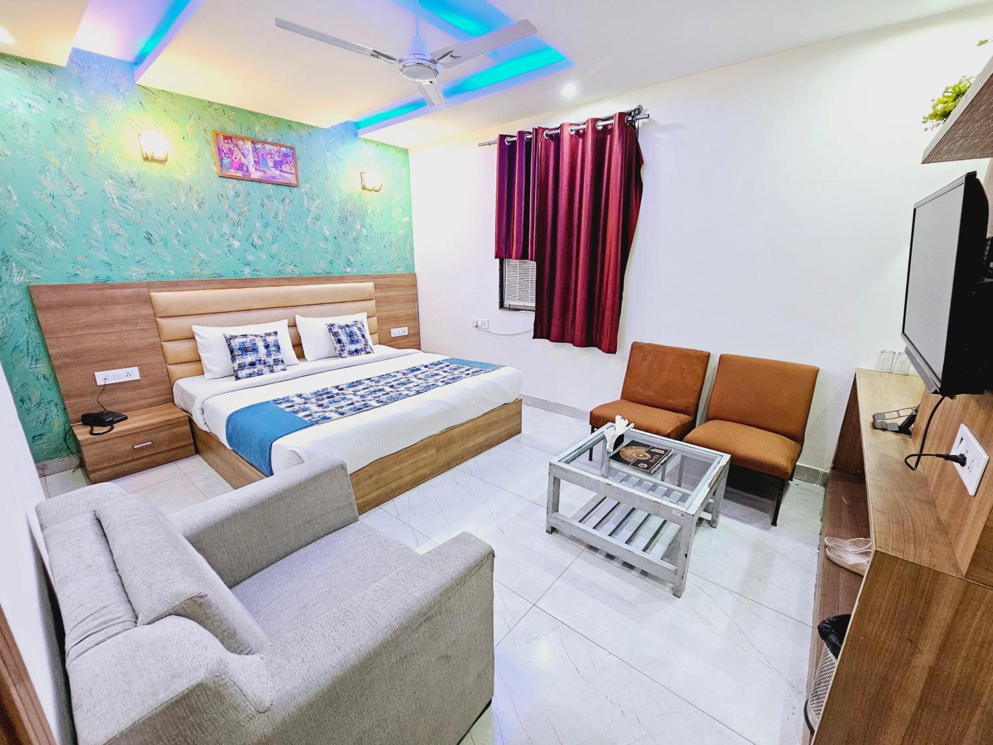 Hotel Gross Inn Near Igi Airport Yeni Delhi Dış mekan fotoğraf